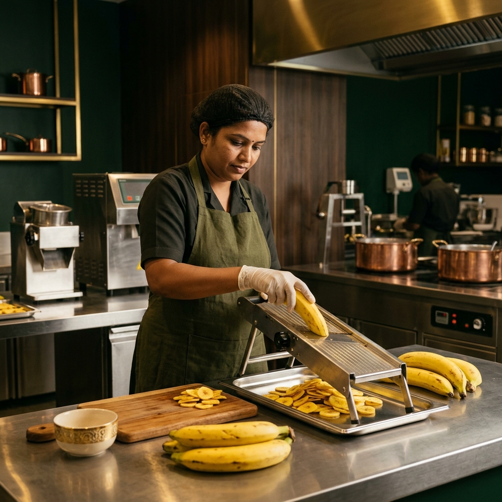 Artisanal Banana Chips Production